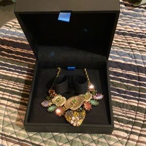 Betsey Johnson flowers and hearts necklace